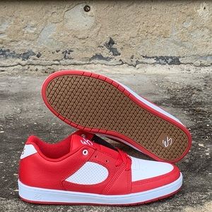És Accel Slim - Leather Red/White